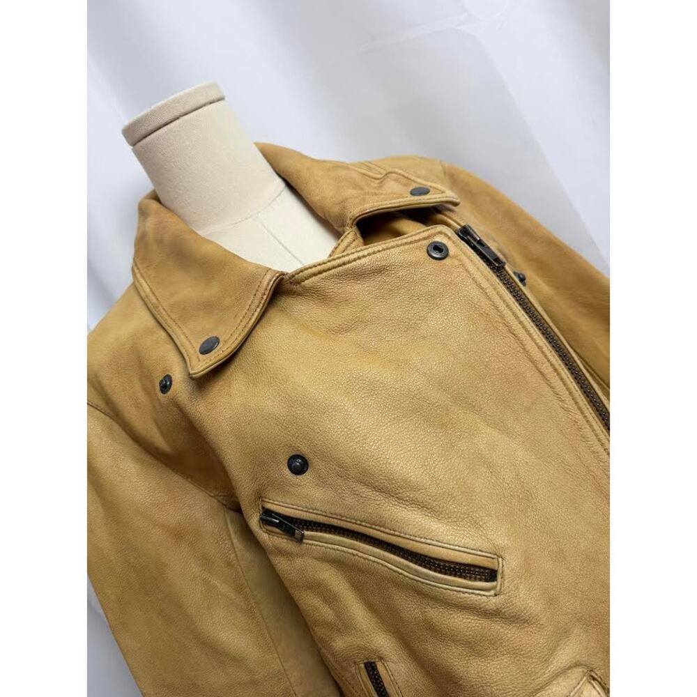 New!  Free People Jealousy Leather‎ Moto Jacket X-SMALL - Picture 7 of 10